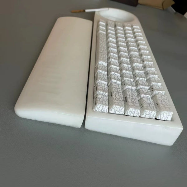 Marmoris - Teclado de Mármol con Cenicero / Bowl