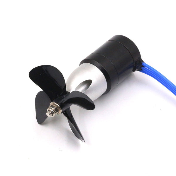 Propulsor submarino IPX8 motor resistente al agua 2838 350KV 2,4 KG motor sin escobillas de empuje con hélice de 60mm para barcos ROV e-foil RC