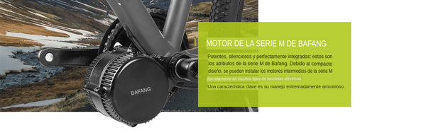 Kit de Conversión Bicicleta eje pedalier Eléctrico